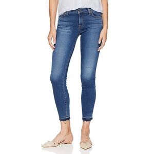7FAM Cropped Skinny Jeans